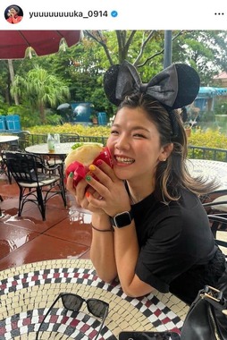 鏡優翔さんのインスタグラム（＠yuuuuuuuuka_0914）より