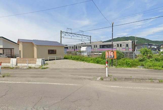 女性が襲われた現場（グーグルのストリートビューから）