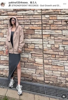 木下優樹菜さんのインスタグラム（＠yukina1204xoxo）より