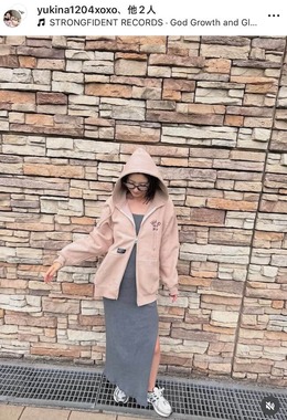 木下優樹菜さんのインスタグラム（＠yukina1204xoxo）より