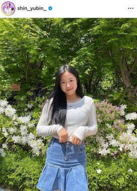 シン・ユビンさんのインスタグラム（＠shin_yubin_）より