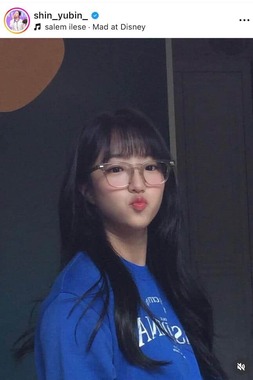 シン・ユビンさんのインスタグラム（＠shin_yubin_）より