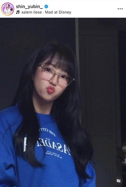 シン・ユビンさんのインスタグラム（＠shin_yubin_）より