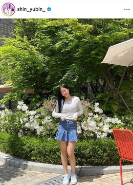 シン・ユビンさんのインスタグラム（＠shin_yubin_）より