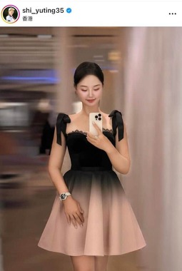 セキ・ユウティンさんのインスタグラム（＠shi_yuting35）より