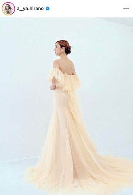 平野綾さんのインスタグラム（＠a_ya.hirano）より