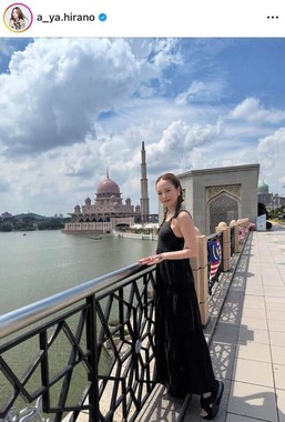 平野綾さんのインスタグラム（＠a_ya.hirano）より
