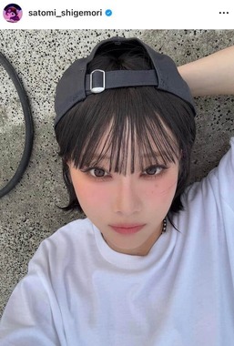 重盛さと美さんのインスタグラム（＠satomi_shigemori）より