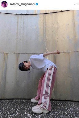 重盛さと美さんのインスタグラム（＠satomi_shigemori）より