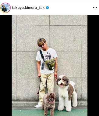 木村拓哉さんのインスタグラム（＠takuya.kimura_tak）より