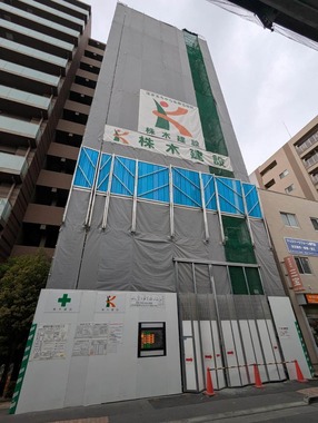 東京・御徒町で建設中のモスク