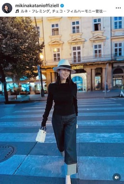 中谷美紀さんのインスタグラム（＠mikinakatanioffiziell）より