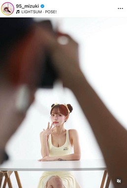 リン・シャンさんのインスタグラム（＠95_mizuki）より