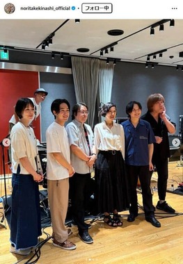 木梨憲武さんのインスタグラム（＠noritakekinashi_official）より