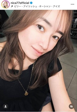 仁香さんのインスタグラム（＠nica77official）より
