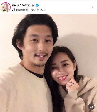 仁香さんのインスタグラム（＠nica77official）より