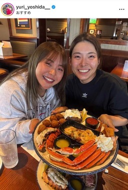 吉田優利さんのインスタグラム（＠yuri_yoshida__）より