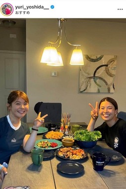吉田優利さんのインスタグラム（＠yuri_yoshida__）より