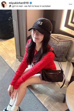 渡辺美優紀さんのインスタグラム（＠miyukichan919）より