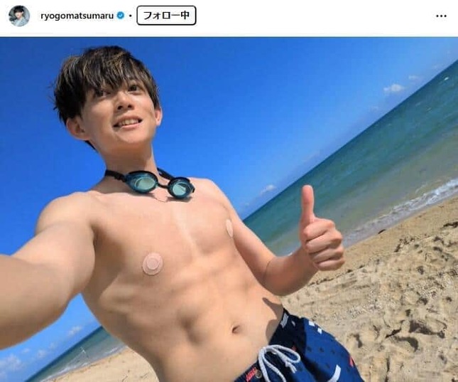 松丸亮吾さんのインスタグラム（＠ryogomatsumaru）より