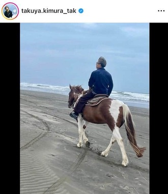 木村拓哉さんのインスタグラム（＠takuya.kimura_tak）より