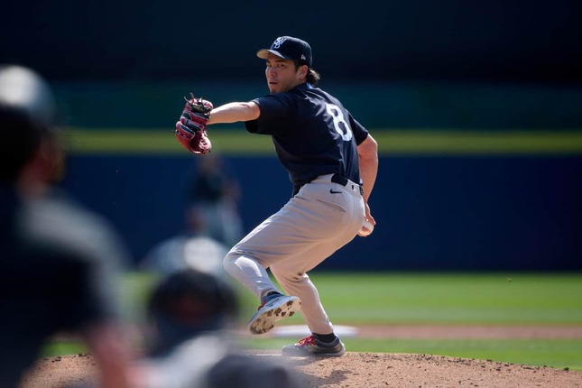 前田健太、来期の去就は？（写真：AP/アフロ）