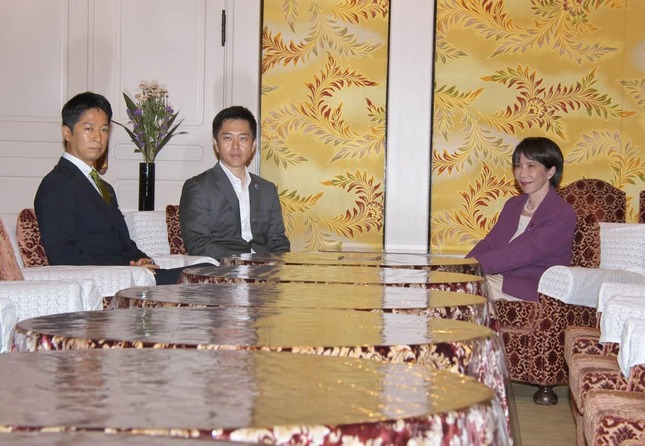 党首会談は「数合わせ」のためなのか（写真：UPI/アフロ）