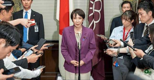 自民党の高市早苗総裁にとってはいばらの道が続く（写真は自民党ウェブサイトから）