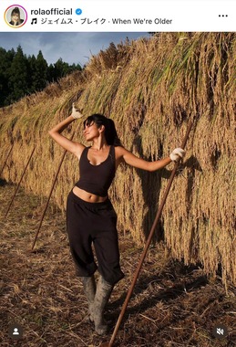 ローラさんのインスタグラム（＠rolaofficial）より
