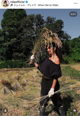 ローラさんのインスタグラム（＠rolaofficial）より