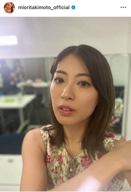 瀧本美織さんのインスタグラム（＠mioritakimoto_official）より