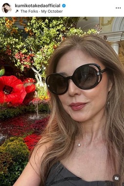 武田久美子さんのインスタグラム（＠kumikotakedaofficial）より