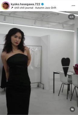 長谷川京子さんのインスタグラム（＠kyoko.hasegawa.722）より