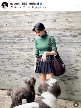 Cocomiさんのインスタグラム（＠cocomi_553_official）より