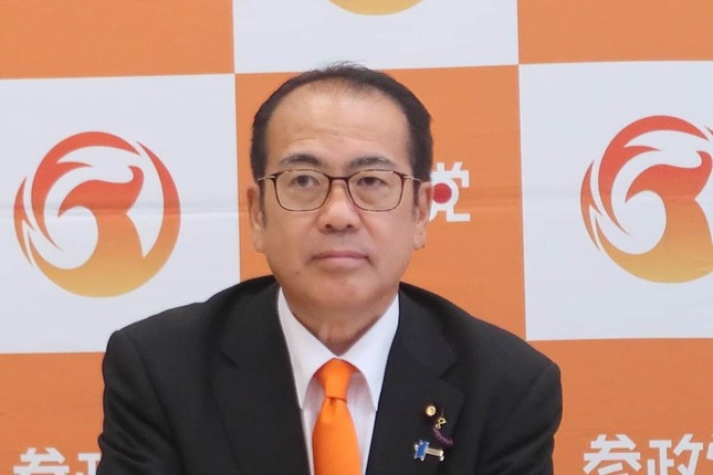 参政党・安藤裕参院議員（25年9月8日撮影）