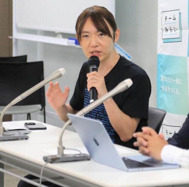 「チームみらい」安野貴博党首（2025年6月撮影）