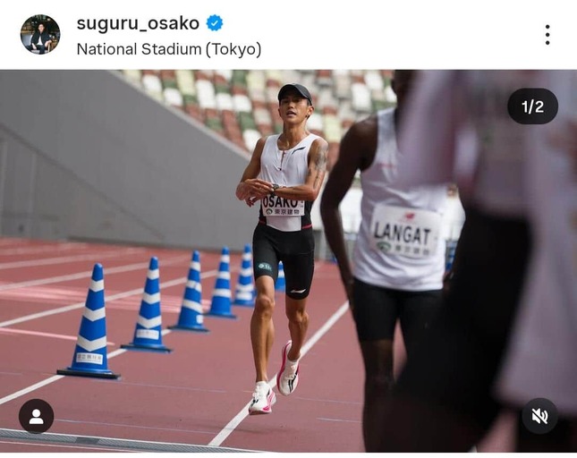 大迫傑選手のインスタグラム（＠suguru_osako）より