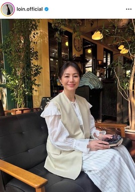 井川遥さんのインスタグラム（＠loin.official）より