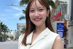 TBS野村彩也子アナ、ホルターネックのトップスで色気にドキっ　「反則級の可愛さ」「国宝級の美しさ」