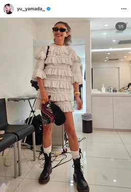 山田優さんのインスタグラム（＠yu_yamada_）より