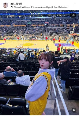 葵いぶきさんのインスタグラム（＠aoi__ibuki）より