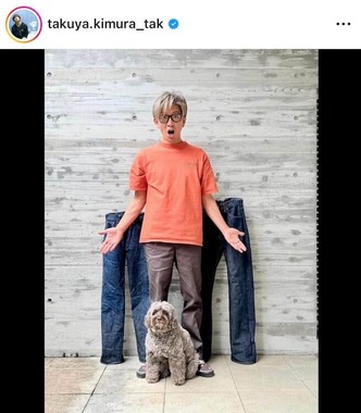 木村拓哉さんのインスタグラム（＠takuya.kimura_tak）より
