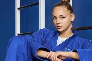 ウクライナ「9等身」美女柔道家ビロディド、透け感白ワンピで色気ダダ漏れ　神々しい美しさ