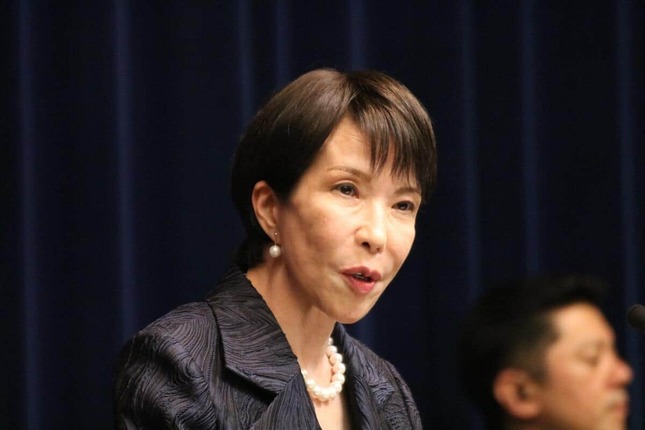 高市早苗首相（2025年10月21日撮影）