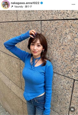 中川安奈さんのインスタグラム（＠nakagawa.anna1022）より