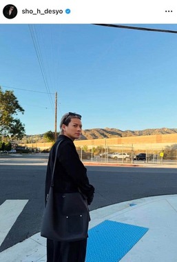 平野紫耀さんのインスタグラム（＠sho_h_desyo）より