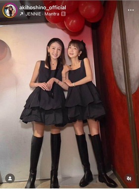 ほしのあきさんのインスタグラム（＠akihoshino_official）より
