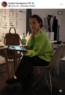 長谷川京子さんのインスタグラム（＠kyoko.hasegawa.722）より
