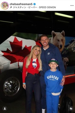 チェルシー・フリーマンさんのインスタグラム（＠chelseafreeman5）より