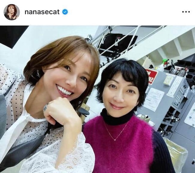 相川七瀬さんのインスタグラム（＠nanasecat）より